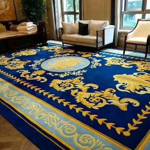 手工腈纶羊毛地毯商用加厚工程公司会议办公室毛绒地毯