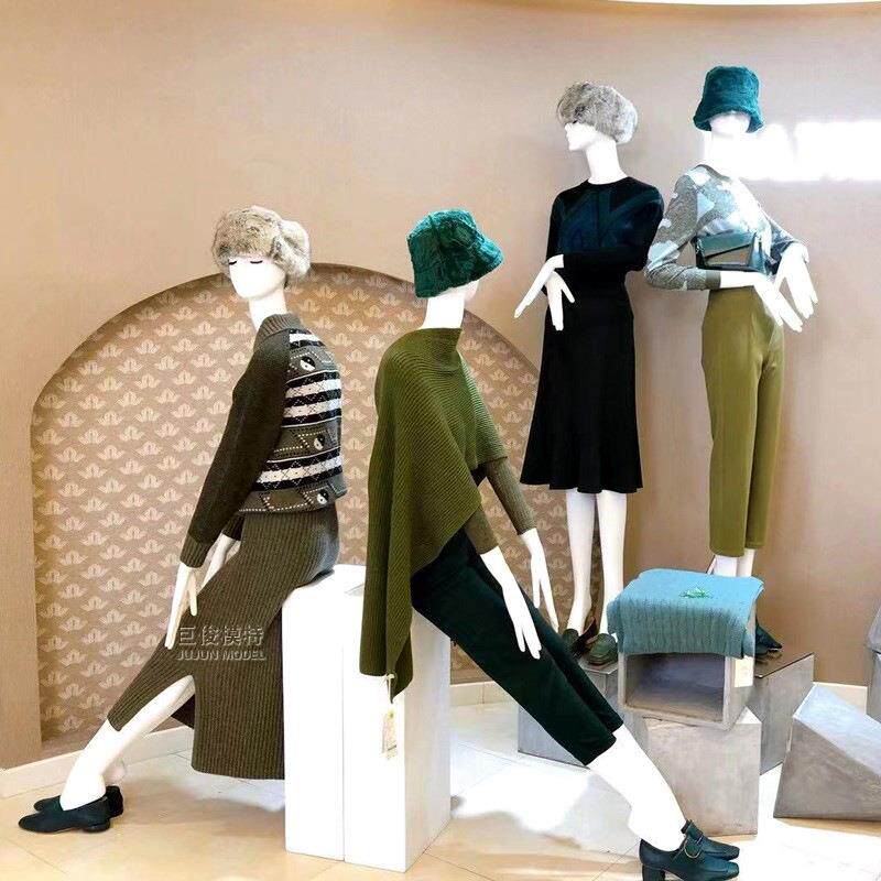 女装模特道具服装店女装全身模特时尚女装服装模特女全身假人模特