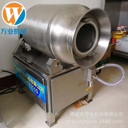工厂供应腊肉腌制全自动真空滚揉机腊肉真空滚揉机机械提供