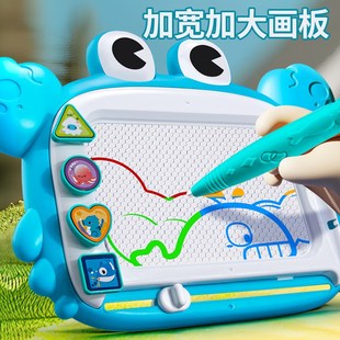 儿童磁性画板家用幼儿写字板一岁宝宝2涂鸦3磁力画画玩具画写板大