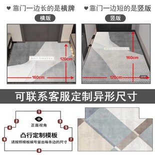 高级感入户门地垫防水耐脏免洗防滑大门垫家用门口进户脚垫可擦洗