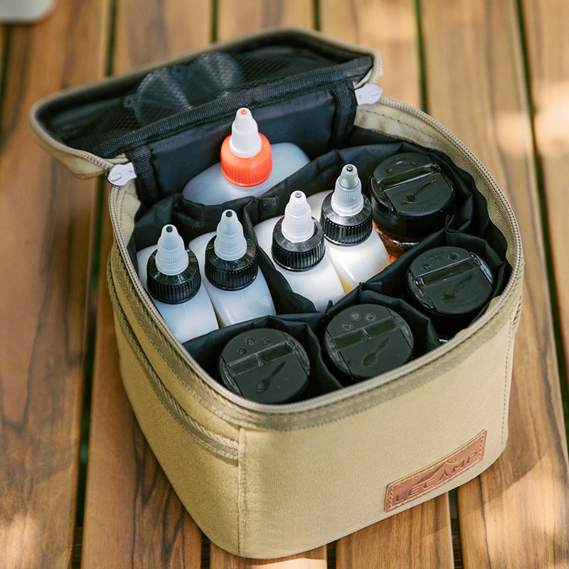 户外调料瓶套装露营调料组合x烧烤调味罐便携密封油瓶分装瓶收纳