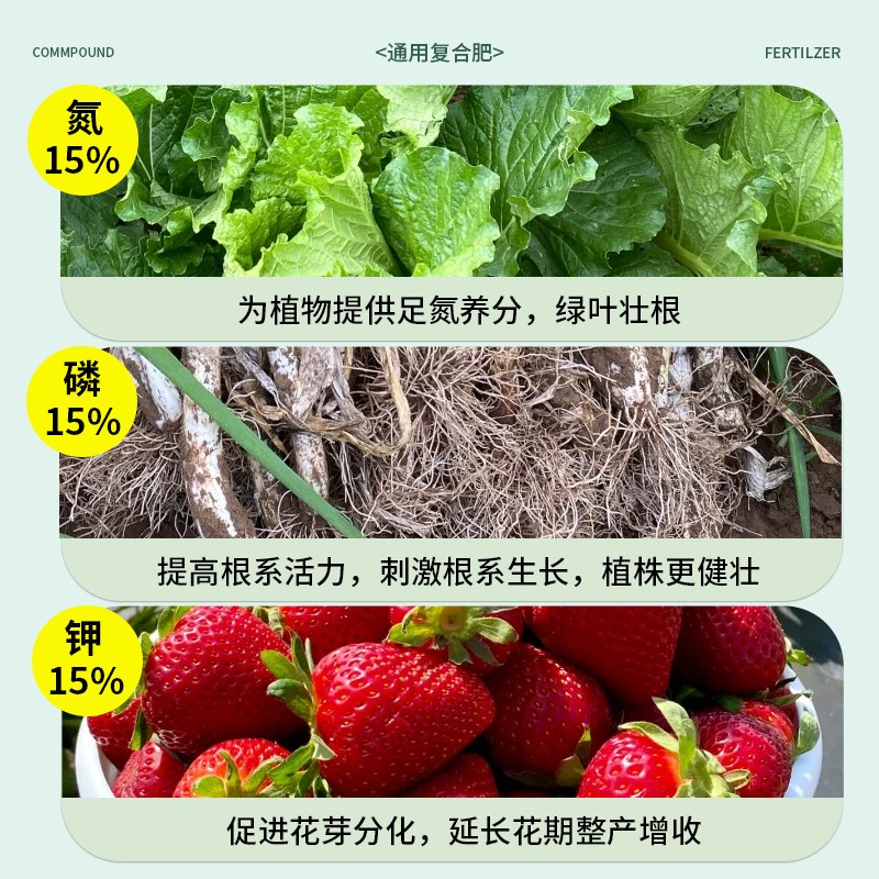 养花肥复合肥料家用养花通用型氮F磷钾盆栽花卉绿植缓释肥颗粒