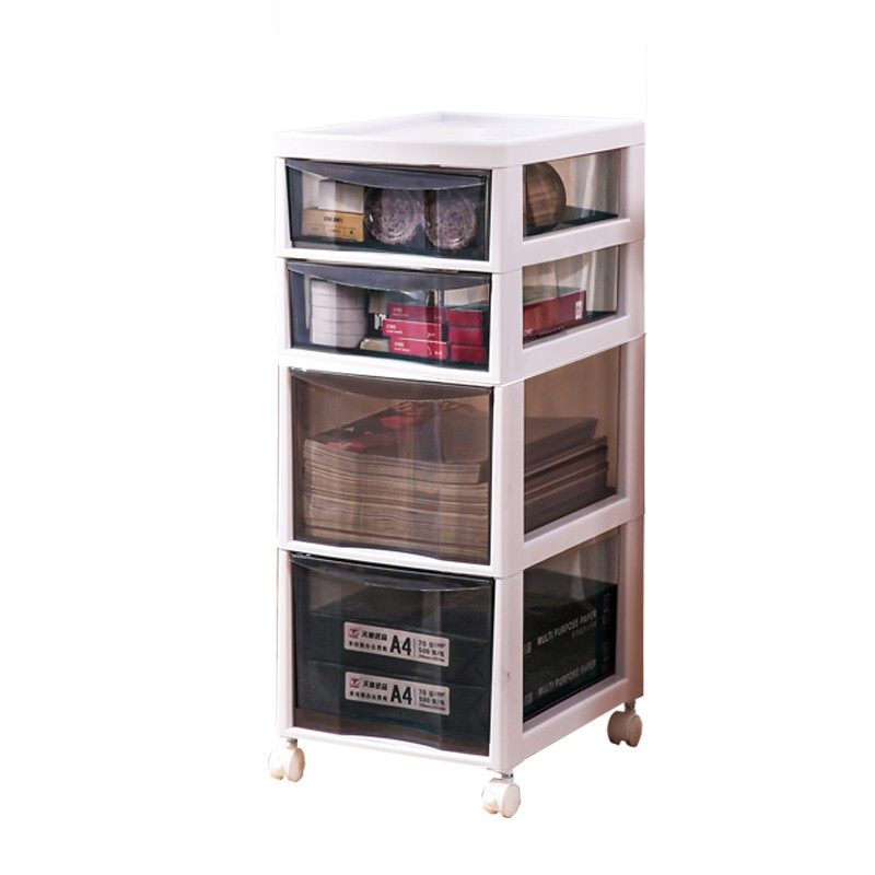 星优桌下化妆柜抽屉式多层置物架化妆G品桌面文件收纳盒文具置物