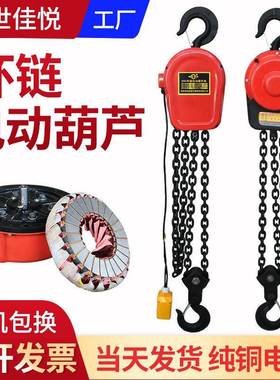 环链电动葫芦DHS型1t米2t10T6米5吨80v电动链条式倒链提升机