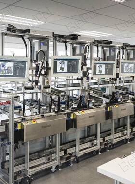 自动AL-59135化设备架生产改智线车框间柔性生产线造方案能仓储物