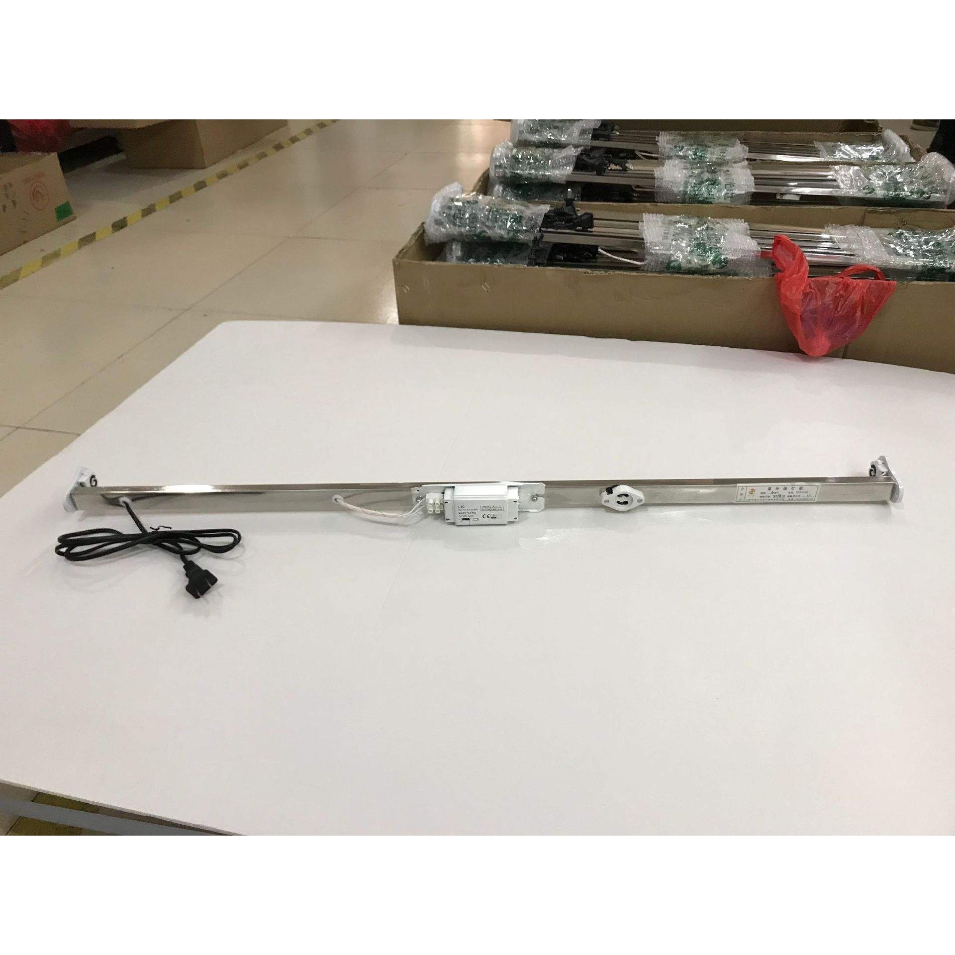 壁挂式紫外线消毒灯 简易型杀菌灯架  灯管带灯架40w 品质直销