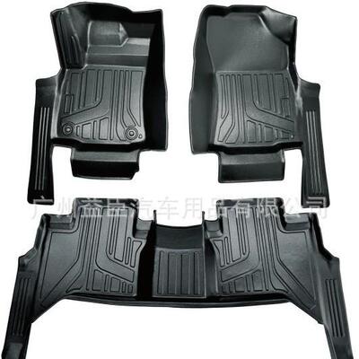适用toyota丰田hilux20245d防水防油易洗无味环保TPE脚垫加硬