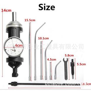 中心寻找规定中心表分度值0.01精度0.02定中心杠杆表0-3黑色