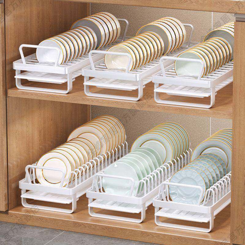 家用碗沥水单层厨房多功能铁碗碟架一体式碗架材质坚固耐用置物架