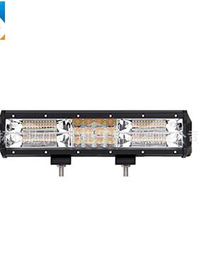 新款汽车LED工作灯180W二三排双色长条灯lightbar60LED车顶灯