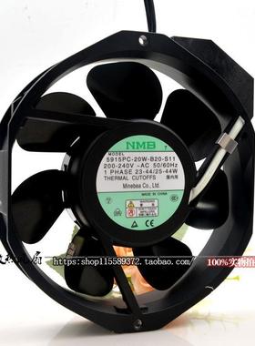 5915PC-20W-B20-S11/S05/S1217238原装NMB金属叶耐高温风扇220V