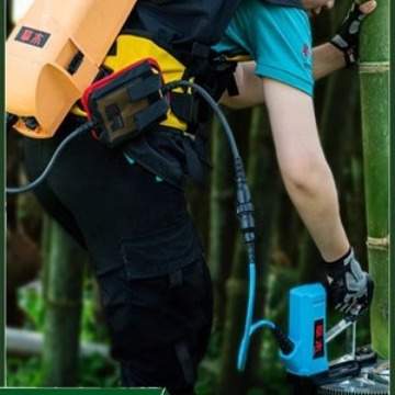 嘉航电动剪竹机8厘米伐竹剪砍竹机充电修竹剪竹林砍伐单手修剪机