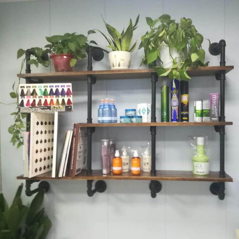 美式现代上墙壁挂置物架乡村简约客厅卧室可放置绿植创意装饰架