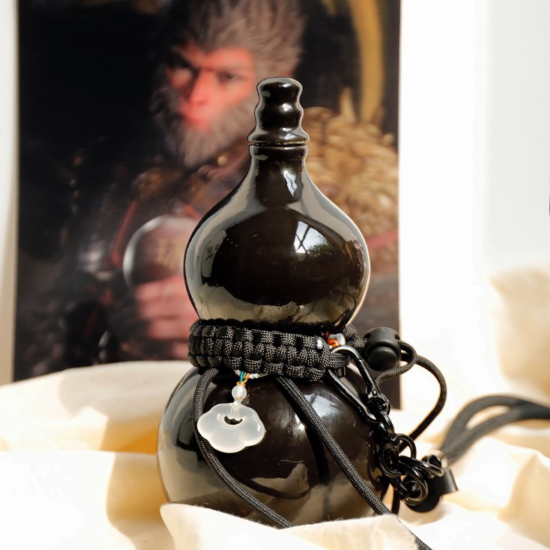 黑神话悟空葫芦水l壶享葫陶瓷版高颜值大容量随身杯摆件时尚水壶