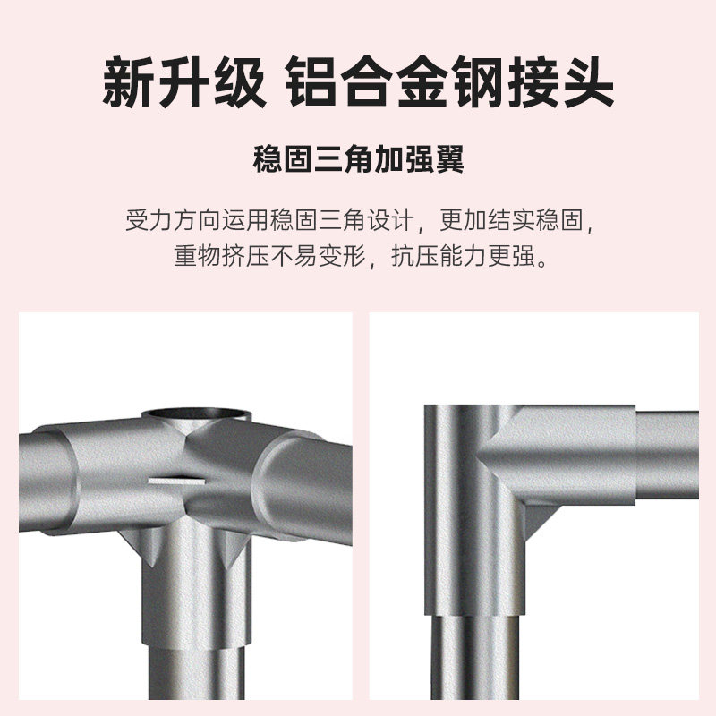 全合金钢接头衣柜经济型房间简约组合布衣柜简单R组装成品收纳衣