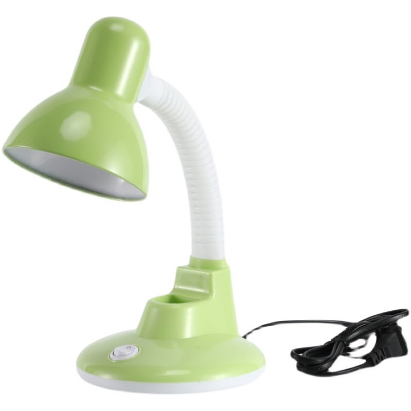 护眼lead台灯学习书桌宿舍插电底座学生儿童台式办公阅读无频闪灯