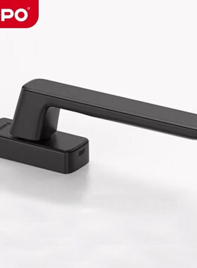 HOPO深圳好博断桥系统窗执手 窗户把手 AH207拨叉方轴X执手 方底