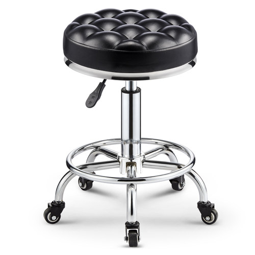 美容凳理发店椅子美发凳旋转升z降圆凳子大工凳美甲凳滑轮化妆剪