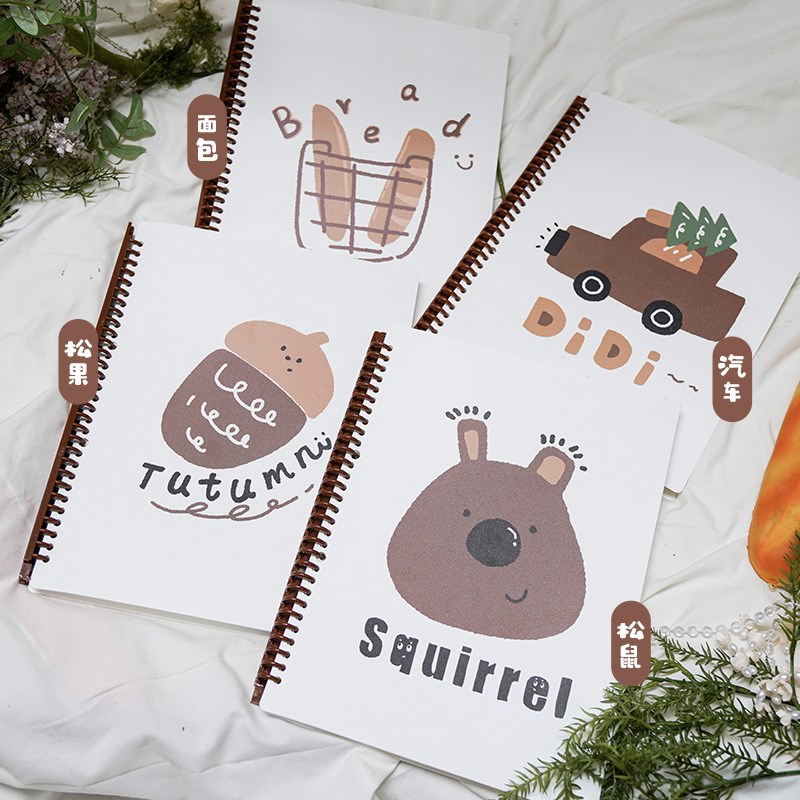 yome卡通乐谱夹谱夹子活页可修改a4谱夹册歌谱琴谱夹展开式不反光