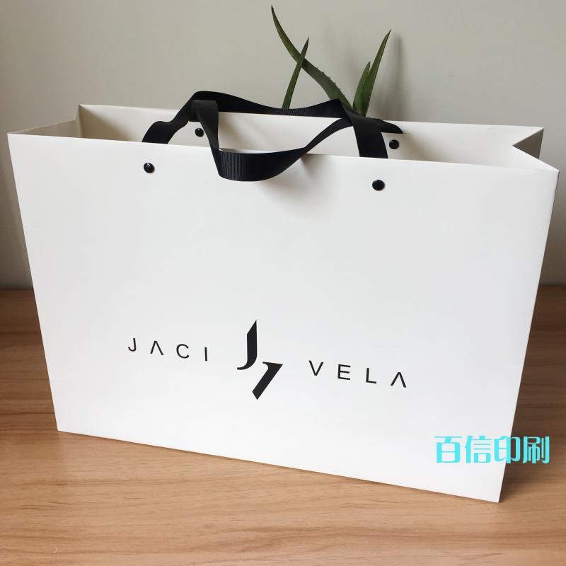 服装袋定做印logo购物手u提袋子定制女服装店纸袋礼品袋手拎包装