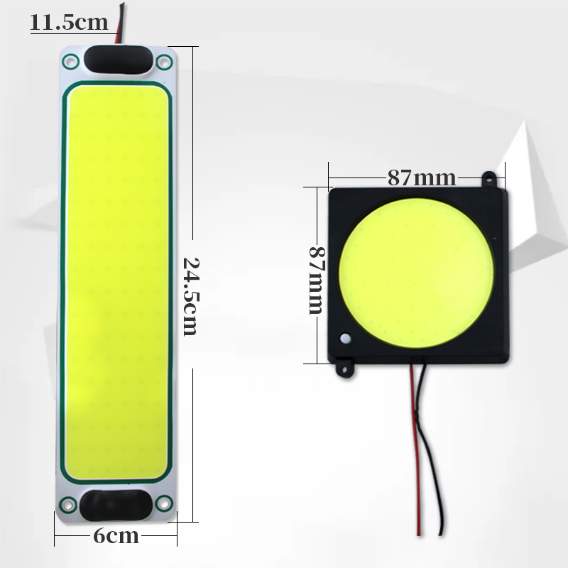 12V高亮LeED防水边灯驾驶室灯后备箱快递车24V应急灯 鱼缸照明白