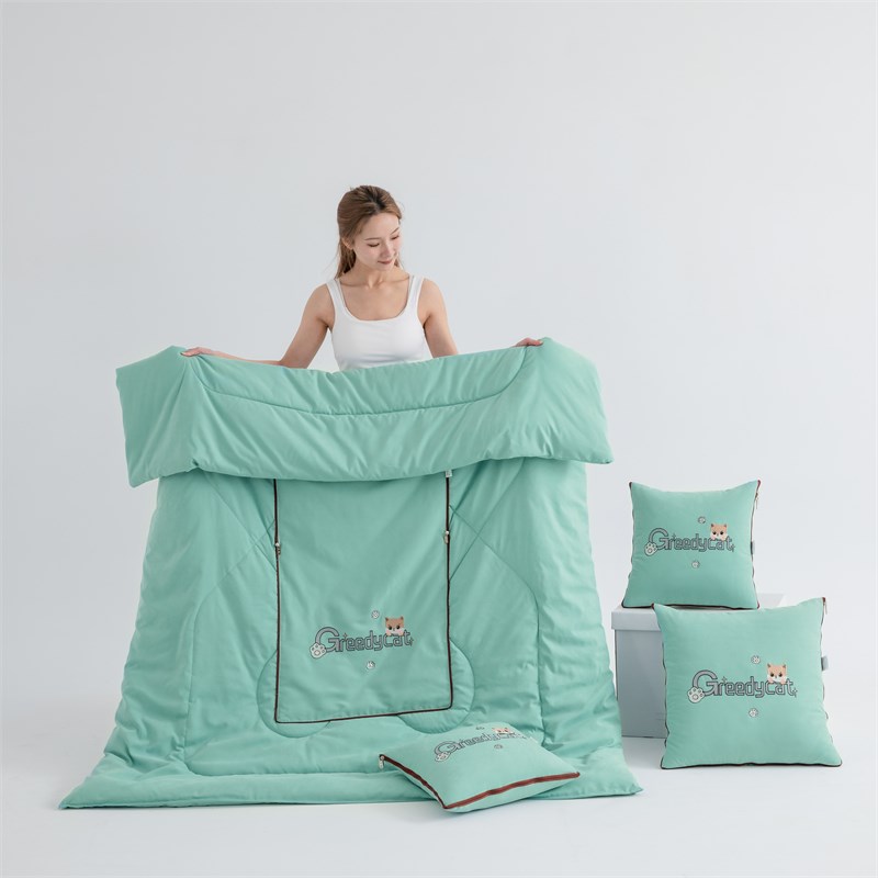 抱枕被子汽车载多功能两用简约四季折叠靠枕午休T二合一夏凉空调