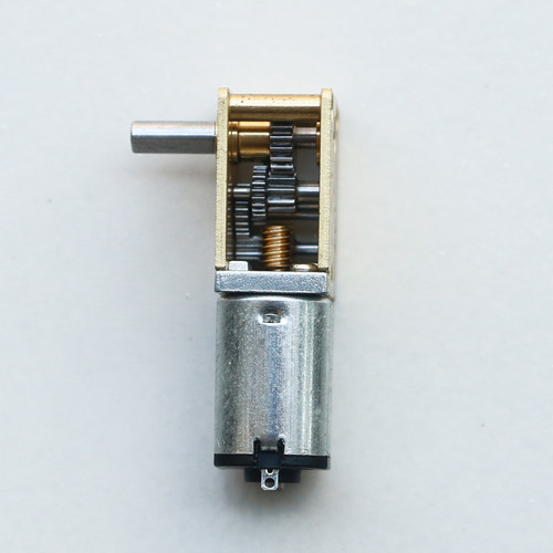 N20-1218 自锁蜗轮蜗杆减速电z机3V6V12V微型直流低速马达智能小