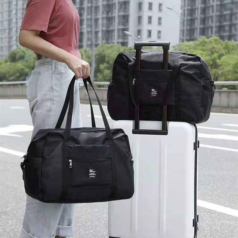 大容量出行旅行包手提袋行李袋子可套拉杆P上插密码箱旅游包包