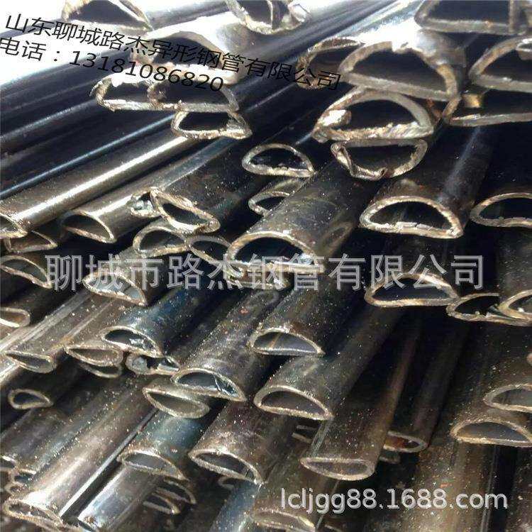 十年老厂生产半圆钢管 尺寸可定 做半圆管 模具多种半圆管