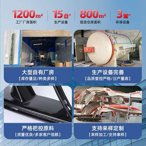 适用于宝马M3G80/M4G82ST款中网碳纤维布汽车改装配件轻量化改装