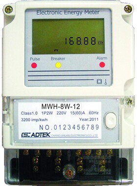 MWH-8W壁挂式电子式智能电能表（ADTEK） 铨盛科技