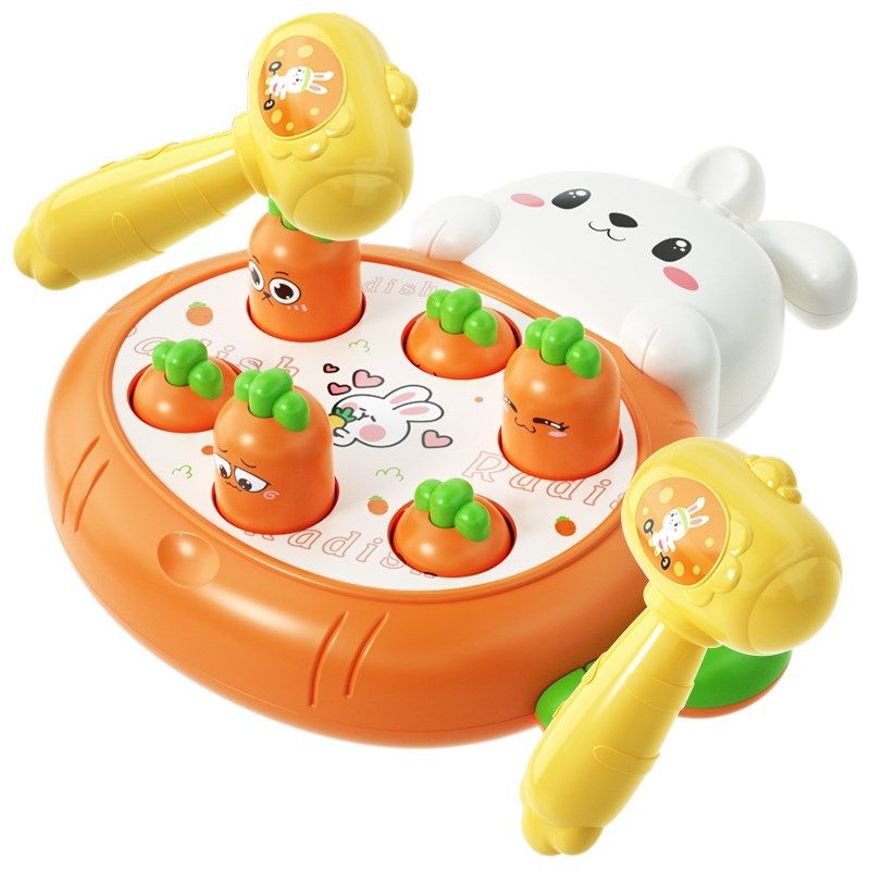 打地鼠婴儿玩具6个月以上婴幼儿一儿童1周岁益智8龄9宝宝因果关系