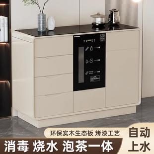 家用智能茶吧机置物柜All饮水机烧水壶全自动上水 高端2025新款