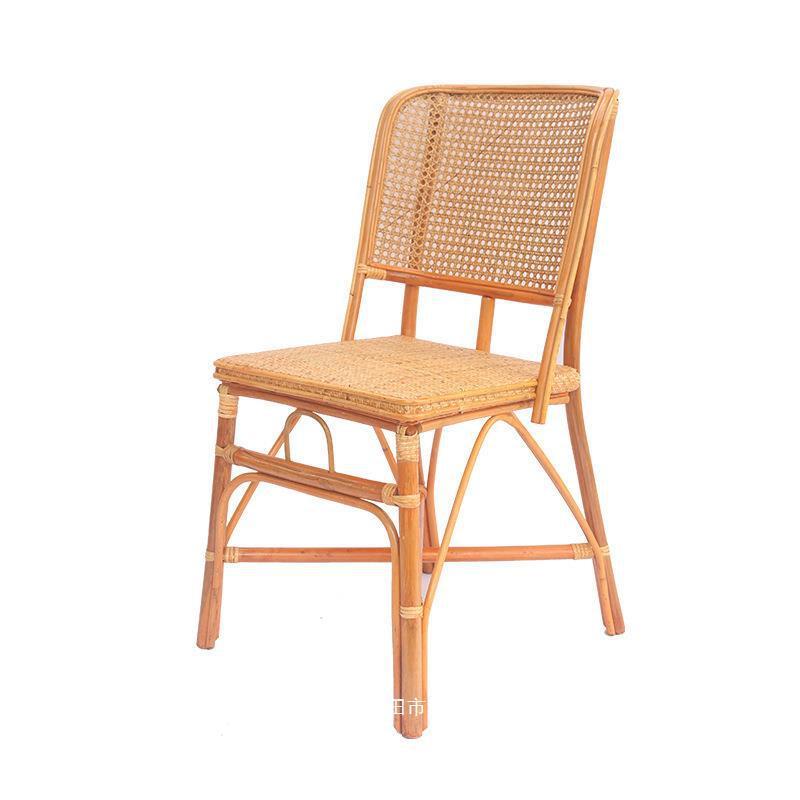 家编织室内椅家用靠背椅小滕HYO童休闲躺儿椅单人厂阳台手藤工椅