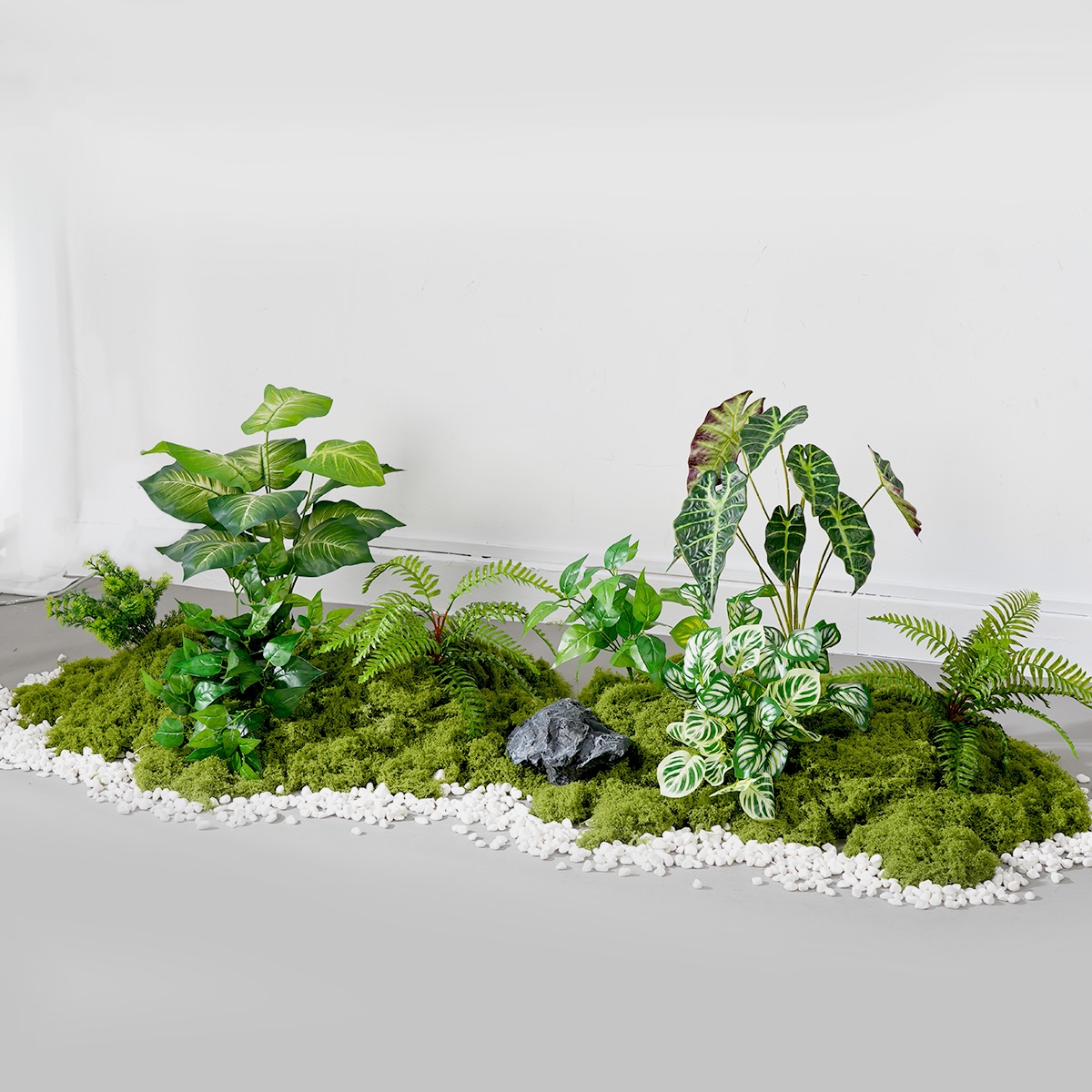 仿真青苔仿生苔藓人造草坪室内造景G假草皮庭院青苔绿植布置装饰