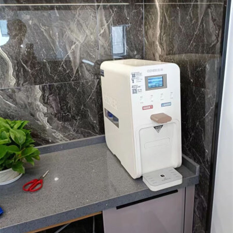 浩泽家用厨上台式免安装活氧反渗透J过滤冷热一体直饮纯水机