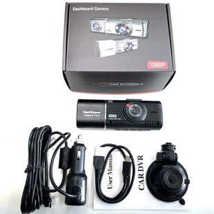 J02记录仪前1080P内1080P双录高清行车记录仪dash cam