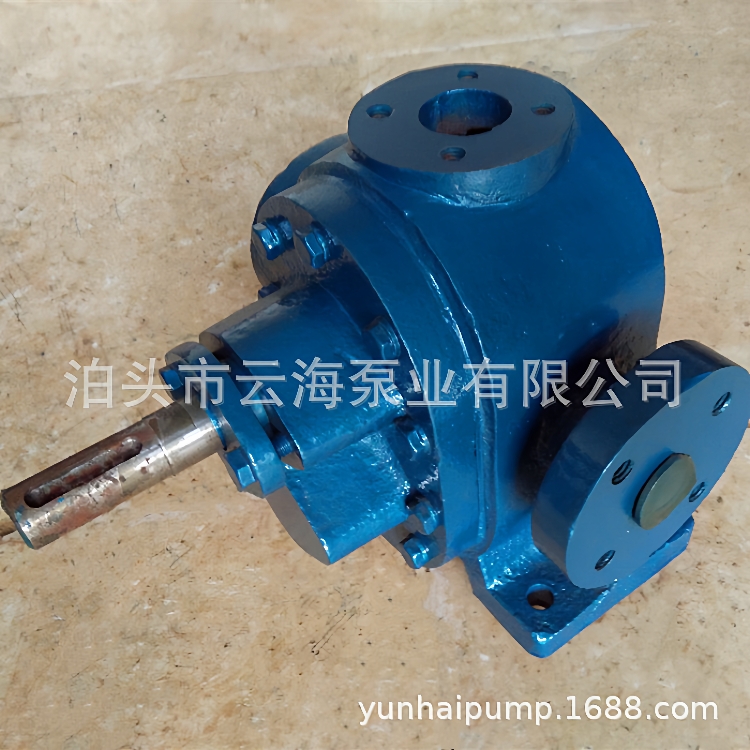 厂家供应不锈钢沥青泵耐高温高粘度介质高扬程转子泵电动齿轮泵