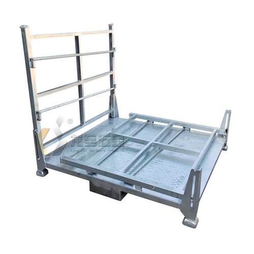 重型堆叠仓储笼工业化工金属货架可折叠储物架多功能快速组装