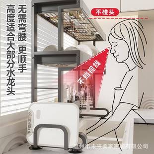 34不锈MC 碟厨房水槽置物架家用台0面洗槽碗放碗盘碗碟 63钢款