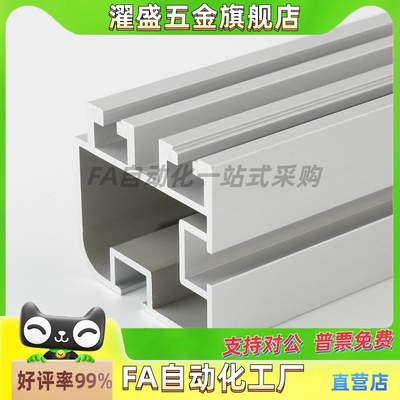 2.5倍速铝型材BS25-25濯盛ATS05配BS25-C208A链条节距25.4导轨