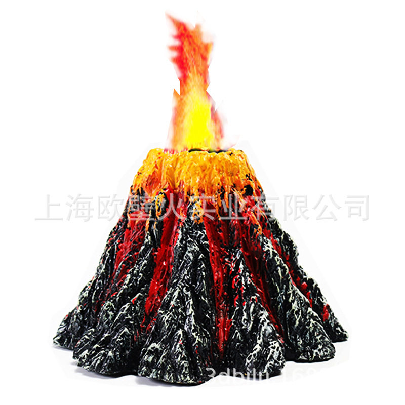 火山|火山道具|仿真火山|火山模型|电子火山喷发道具火山爆发景观