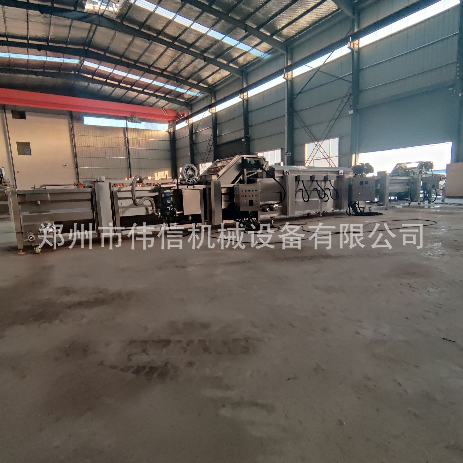 多功能果蔬清洗线可处理土豆胡萝卜白菜等根茎叶类