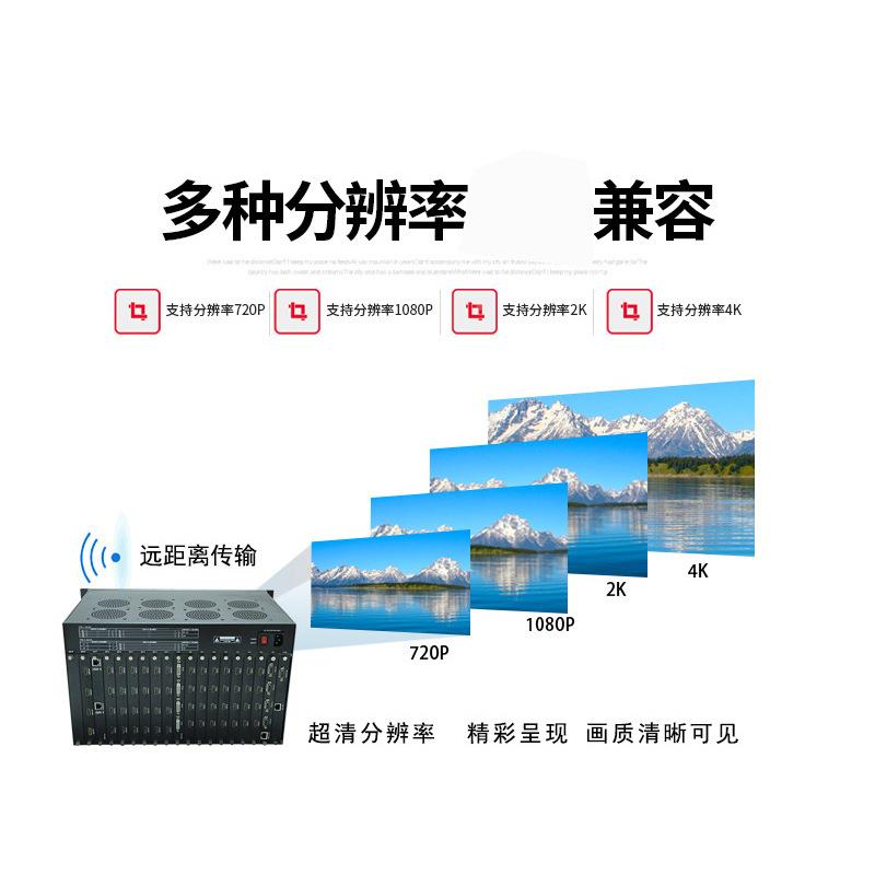 处理器12进12出HDI高清4Mk接屏画分割切换HDPV50音拼频面视频处理