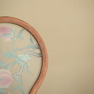 国风九桃茶盘泡高硅玻璃耐热耐烫托硼盘承干盘户外旅壶行A11083家
