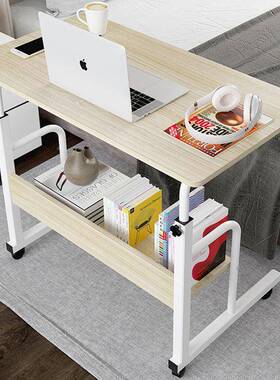 桌移动桌子AyOV4wZW电脑桌懒人床边台式家用学宿舍床上生可移动学