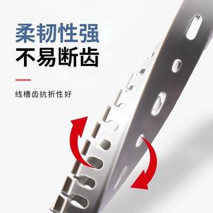 PVC灰色行线槽PXC工业绝缘塑料厂价直供线槽阻燃走线配线槽
