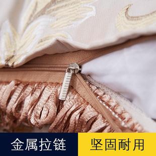套沙发F7657868靠枕罩长方形大奢号靠背垫客厅轻抱枕欧靠垫 V45O式