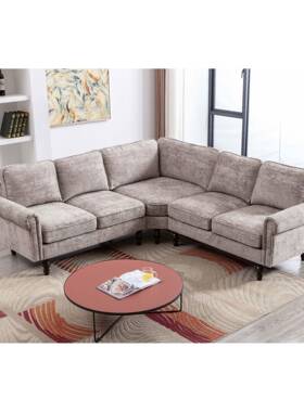 奢布沙发轻小户客厅艺家具型后现ZHA代沙发